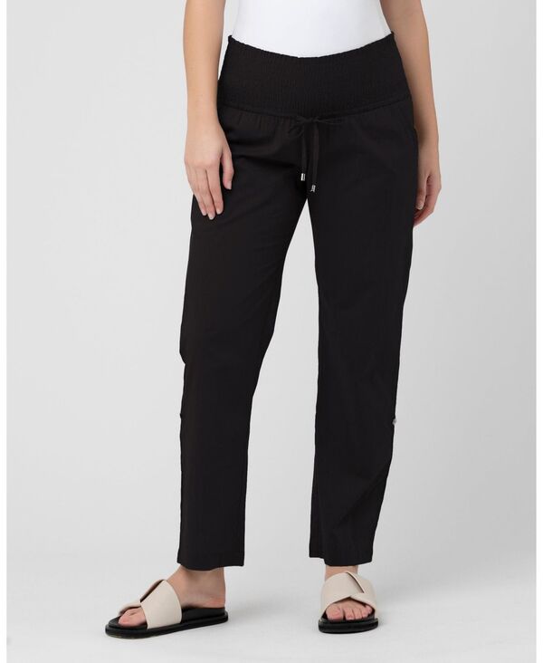 ライプマタニティ レディース ボトムス カジュアルパンツ コットン Ripe Maternity Philly Cotton Pant Black ブラック|ReVida 店