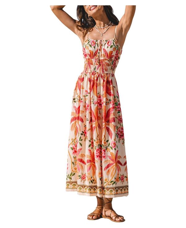 カップシー レディース トップス ワンピース マキシ Cupshe Women'stay Brightropical Maxi Beach Dress Black ブラック｜ReVida 店 14,950円