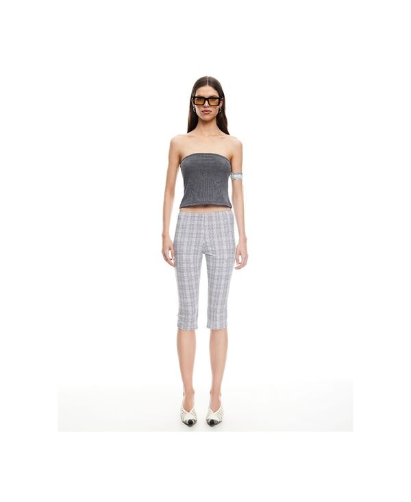 ライオネス レディース ボトムス カジュアルパンツ キャップ Lioness Women's Checked Starlet Capri Pants Moonlight Plaid チェック|ReVida 店
