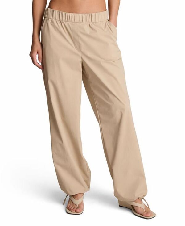 ケネスコール レディース ボトムス カジュアルパンツ Kenneth Cole Women's Pull-On Wide-Leg Bungee Hem Pants Timeless Taupe トープ｜ReVida 店