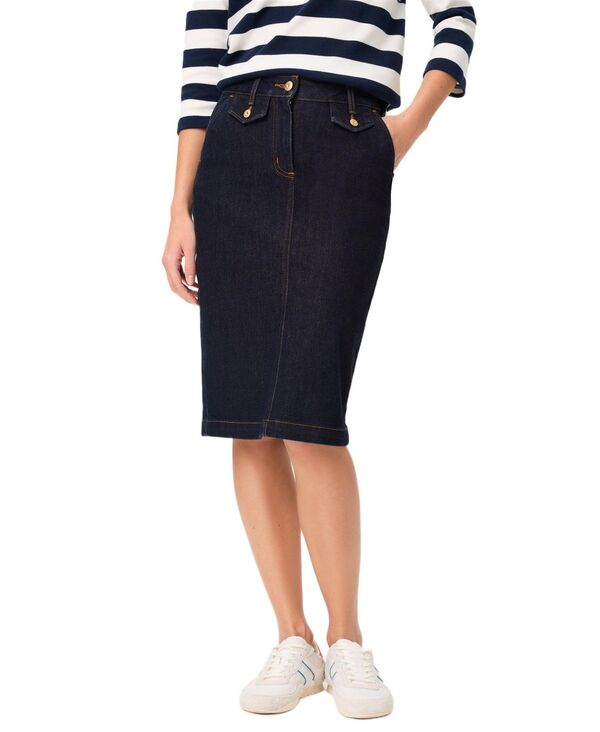 オルセン レディース ボトムスカート デニム Olsen Women's Dark Denim Skirt Dark denim デニム|ReVida 店
