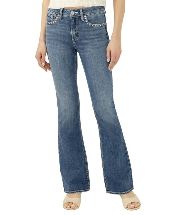 しろがね色 デニム レディース ボトムス ジーンズズボン下 ブーツはね除ける ブーツ Silver Jeans Co. Women\u0027s Avery High-Rise Bootcut Jeans Crossroads
