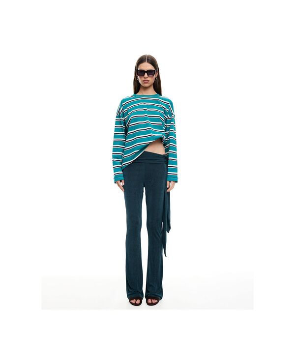ライオネス レディース ボトムス カジュアルパンツ Lioness Women's Butterfly Tie Mid Rise Pants Forest フォレスト｜ReVida 店