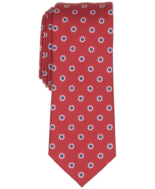 バースリー メンズ アクセサリー ネクタイ フラワー柄 フラワー Bar III Men's Elliot Floral Tie Red レッド｜ReVida 店 14,615円