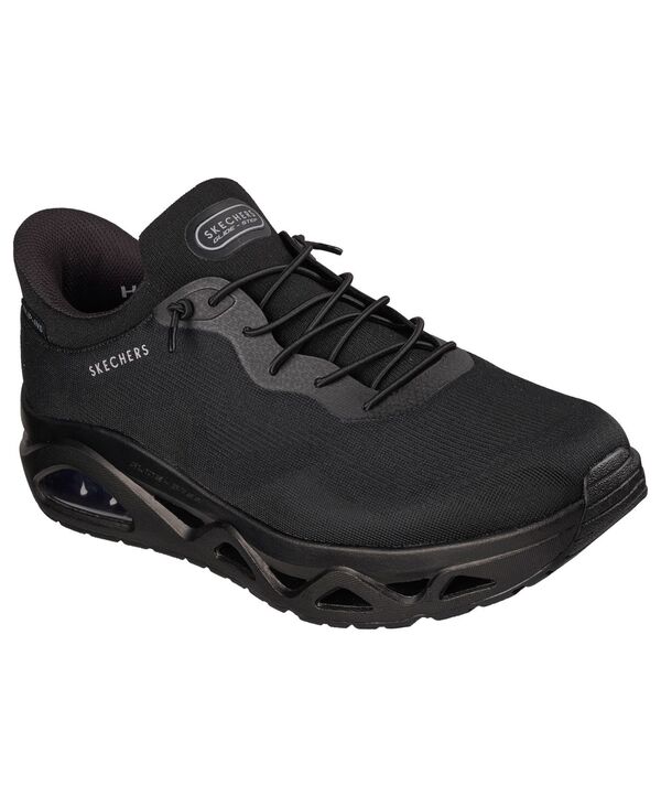 スケッチャーズ メンズ シューズ スニーカー Skechers Men'slip-Ins: Uno Glide-Step - Air Gliders Casual Sneakers from Finish Line Black ブラック|ReVida 店