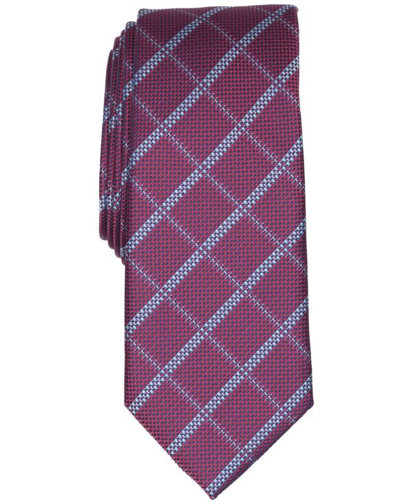 アルファニ メンズ アクセサリー ネクタイ Alfani Men's Archer Plaid Tie Red レッド｜ReVida 店 14,235円
