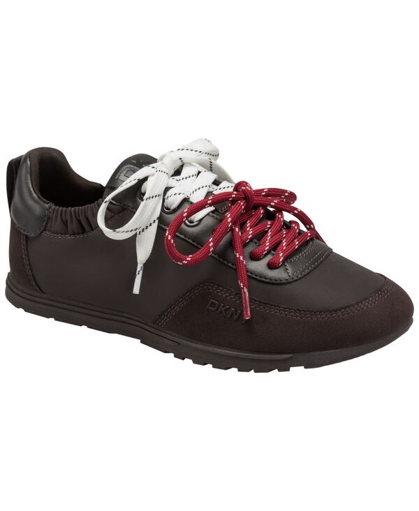 ダナ キャラン ニューヨーク レディース シューズ スニーカー レース DKNY Women\'s Arianna Lace-Up Sneakers Brown ブラウン|ReVida 店