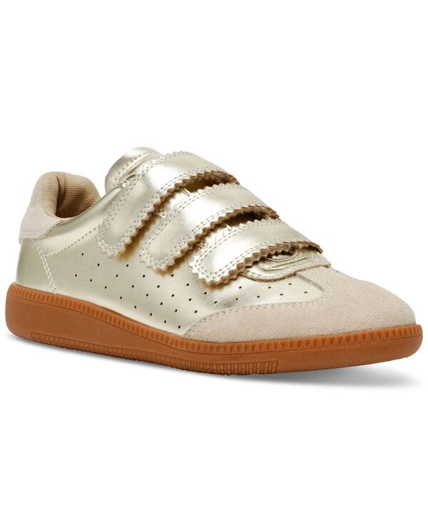 スティーブ マデン レディース シューズ スニーカー Steve Madden Women's Momentum Sneakers Gold ゴールド｜ReVida 店