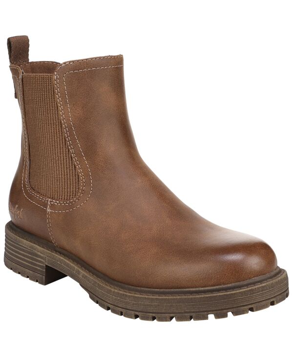 ブローフィッシュマリブ レディース シューズ ブーツ・レインブーツ チェルシー ヒール Blowfish Malibu Women's Alfie Chelsea Block Heel Booties Tan Faux Nubuck タン|ReVida 店