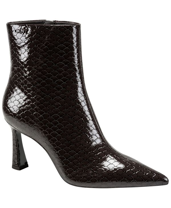 ダナ キャラン ニューヨーク レディース シューズ ブーツ・レインブーツ ヒール DKNY Women's Cayden Heeled Pointed Toe Dress Booties Brown ブラウン|ReVida 店