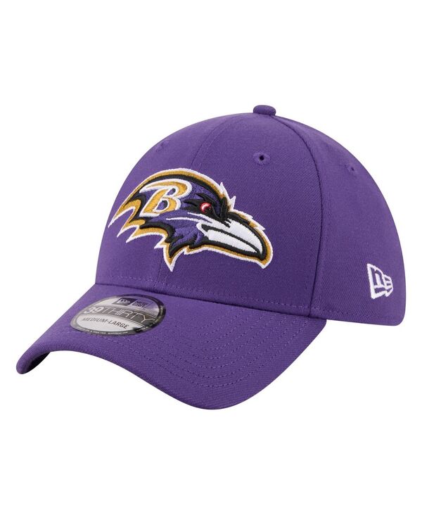 ニューエラ メンズ アクセサリー 帽子 New Era Men's Purple Baltimore Ravens Core Team 39THIRTY Flex Hat Purple パープル|ReVida 店