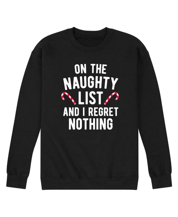 エアウェーブス メンズ トップス Tシャツ フリース AIRWAVES Men's Naughty List Fleece T-shirt Black ブラック｜ReVida 店 8,954円