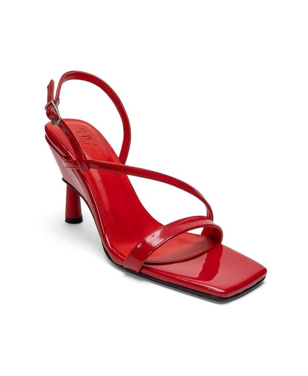 プロローグシューズ レディース サンダル Prologue Shoes Women's Jolene Stiletto Sandal Red patent レッド|ReVida 店