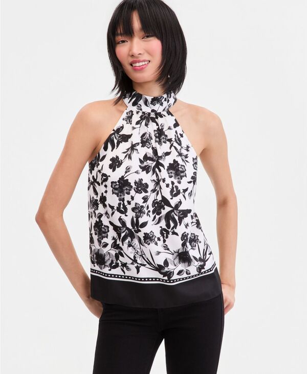 アイ.エヌ.シー インターナショナル コンセプト レディース トップス シャツ ホルター I.N.C. International Concepts Women's Halter Top Dita Bouqet|ReVida 店