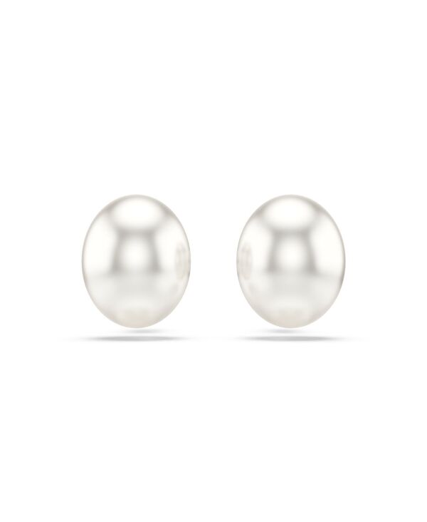 スワロフスキー レディース アクセサリー ピアス・イヤリング Swarovski Rhodium-Plated Matrix Stud Earrings White ホワイト|ReVida 店