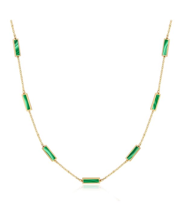 ザ・ラブリー レディース アクセサリー ネックレス・チョーカー・ペンダントトップ レース The Lovery Malachite Bar Chainecklace No Color｜ReVida 店