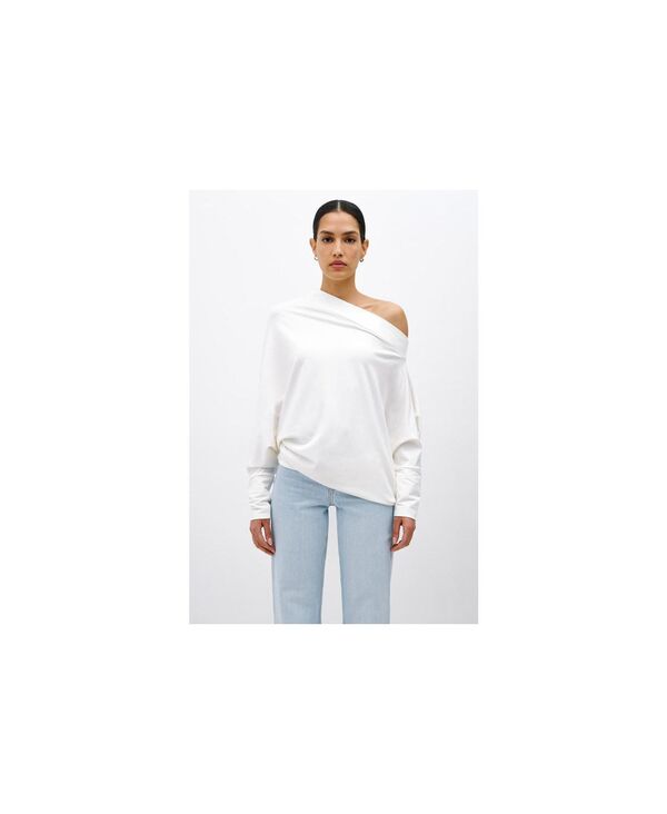 マルセラ レディース アウター パーカー・スウェット シャツ Marcella Women's Lauren Sweatshirt Off white オフホワイト|ReVida 店