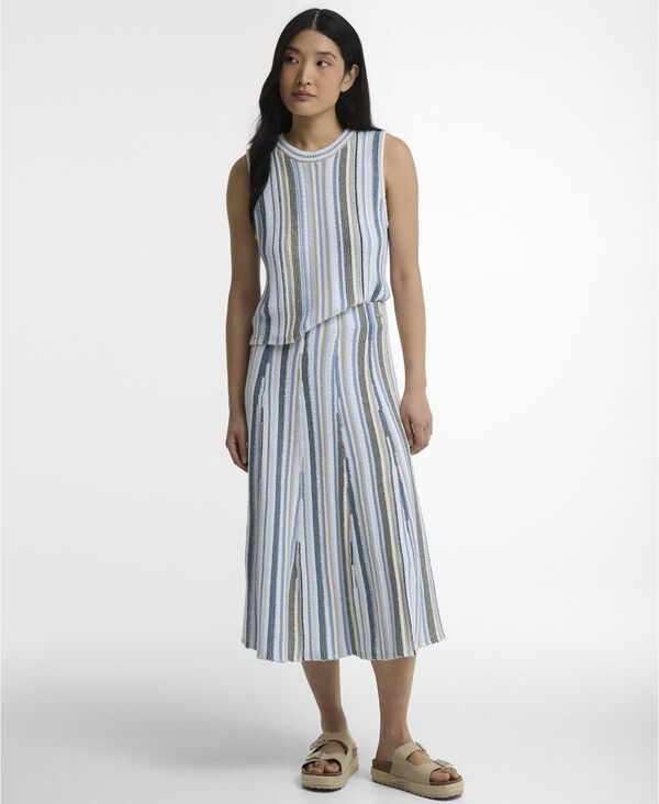 バブアー レディース ボトムスカート ミディ ニット Barbour Women's Josie Knitted Midi Skirt Multi マルチカラー｜ReVida 店