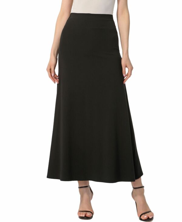 キミアンドカイ レディース ボトムスカート ギャザー マキシ Women's kimi + kai Waist Ruched Maxi Skirt Black ブラック｜ReVida 店