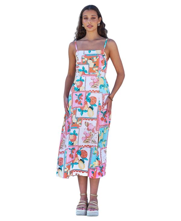 ユミキム レディース トップス ワンピース プリント ミディ Yumi Women's Printed Midi Sun Dress Multi マルチカラー｜ReVida 店 20,146円