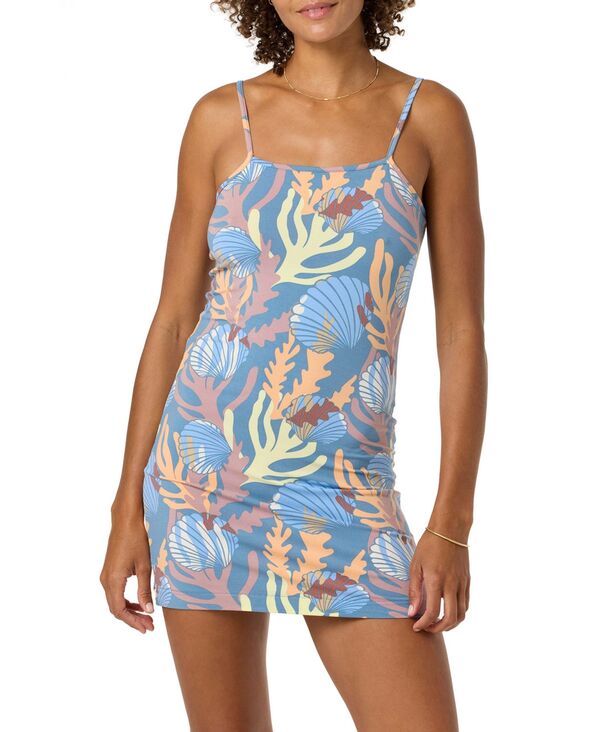 オニール レディース トップス ワンピース プリント O'Neill Women's Cecilia Geo Printedress Captains Blue ブルー|ReVida 店