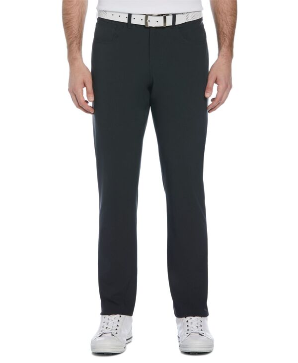 ピージーエーツアー メンズ ボトムス カジュアルパンツ PGA TOUR Men's Heathe red Five-Pocket Pants Caviar Hthr｜ReVida 店
