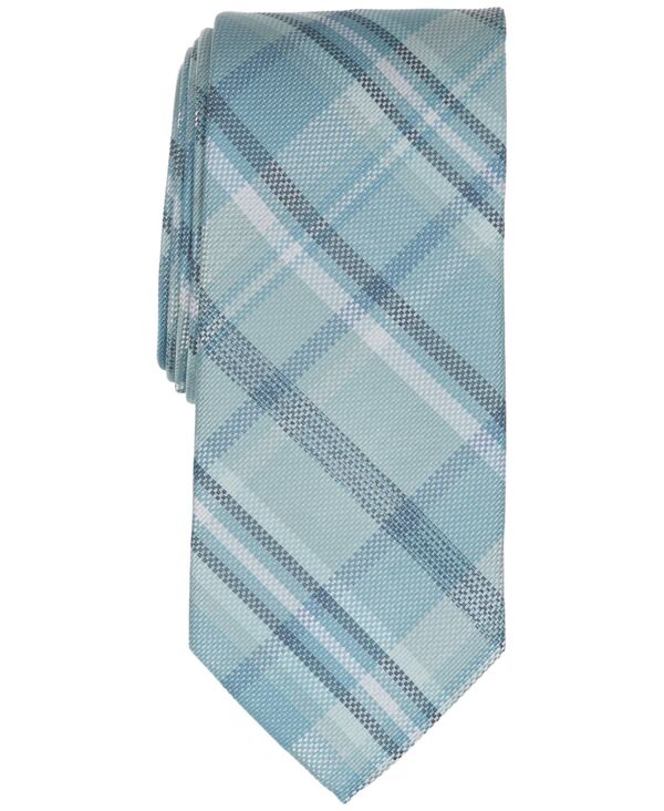クラブルーム メンズ アクセサリー ネクタイ Club Roomen's Foster Plaid Tie Teal ティール｜ReVida 店