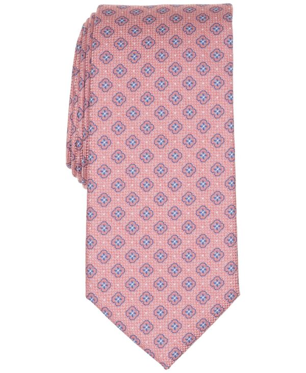 クラブルーム メンズ アクセサリー ネクタイ フラワー柄 フラワー Club Roomen's Neat Floral Pattern Tie Pink ピンク｜ReVida 店