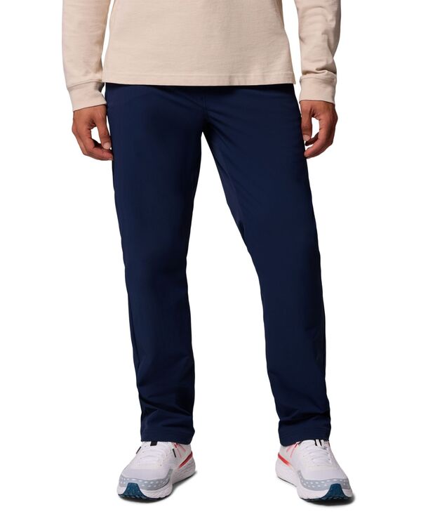 コロンビア メンズ ボトムス カジュアルパンツ Columbia Men's ROC Tech Regular-Fit Chino Pants Collegiate Navy ネイビー|ReVida 店