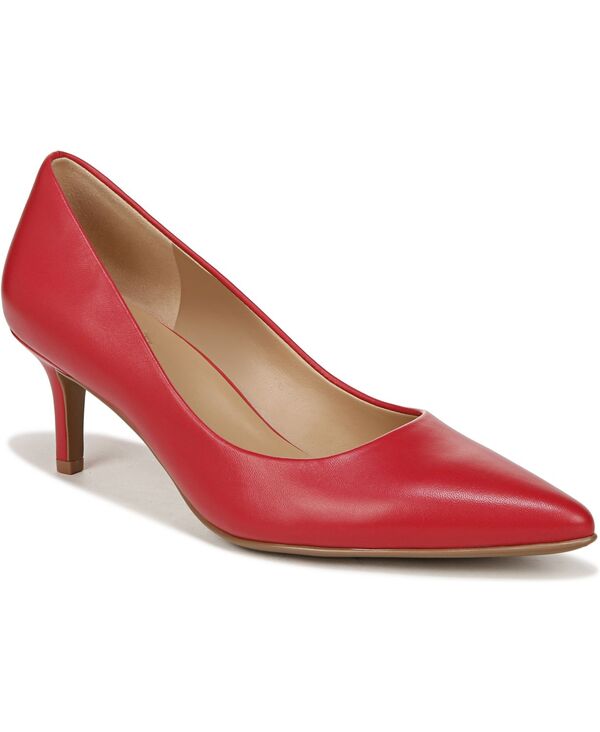 ナチュライザー レディース シューズ パンプス Naturalizer Women's Everly Pointed Toe Pumps Crantini Red Leather レッド｜ReVida 店
