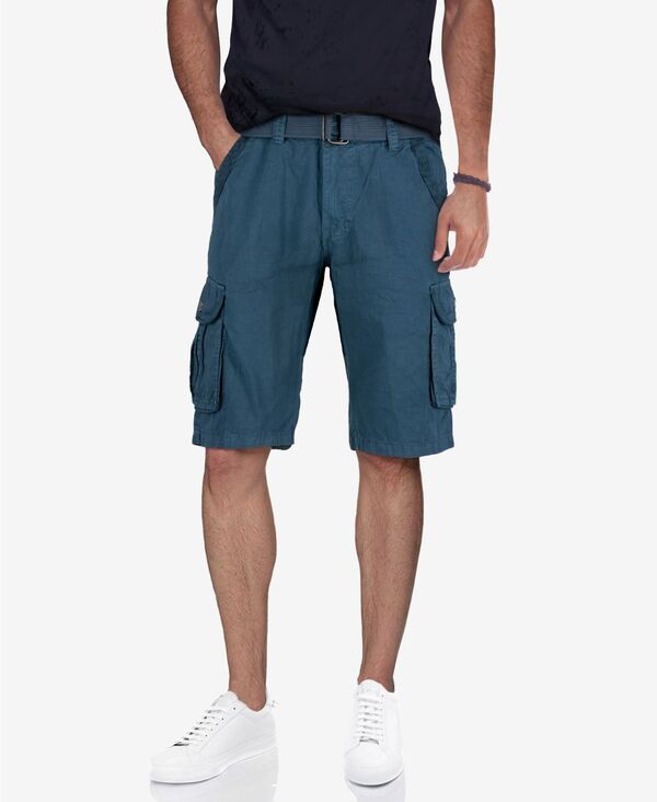 エックスレイ メンズ ボトムス ハーフパンツ・ショーツ トール ショートパンツ XRAY Big & Tall Cargo Shorts Majolica blue ブルー｜ReVida 店