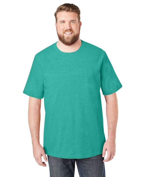 キングサイズ メンズ トップス Tシャツ トール KingSize Big & Tall The Ultra-Light No Pocketee Tidal green グリーン|ReVida 店