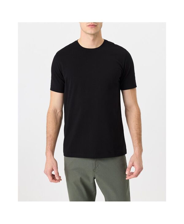 パクト メンズ トップス Tシャツ クルーネック コットン Pact Men's Luxe Signature Classicrewneck Tee Made With Organicotton Black ブラック｜ReVida 店 8,380円