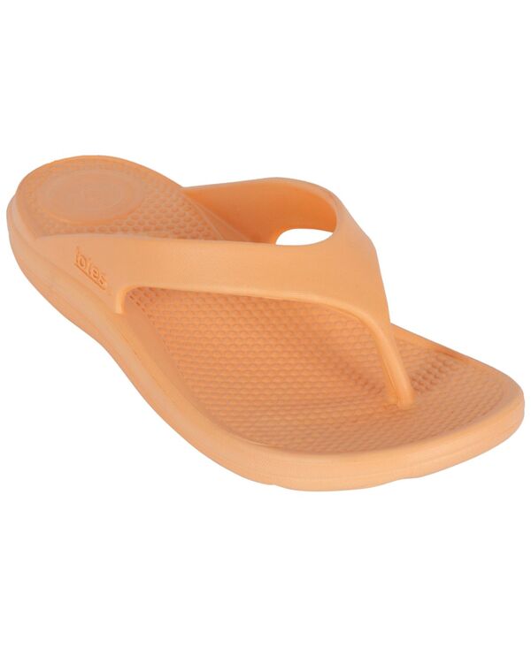 トーツ レディース シューズ サンダル Totes Women's Everyweara Flip Flop Sandals Peach ピーチ｜ReVida 店