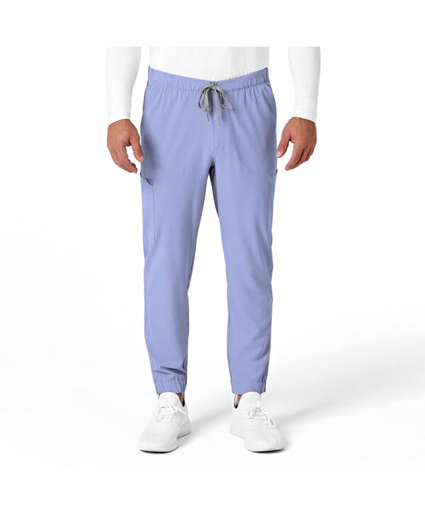ウィンク メンズ ボトムス カジュアルパンツ Wink Men's RENEW Jogger Scrub Pant Ceil blue ブルー｜ReVida 店