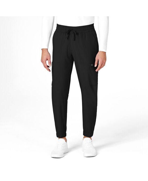 ウィンク メンズ ボトムス カジュアルパンツ トール Wink Big & Tall W123 Cargo Jogger Scrub Pant Black ブラック|ReVida 店