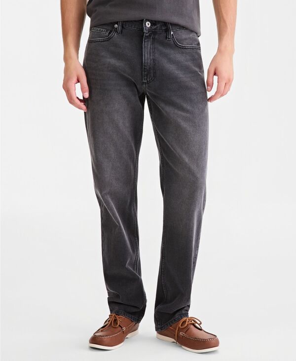 サンストーン メンズ ボトムス デニムパンツ ジーンズ Sun + Stone Men's Cove Wash Straight-Fit Jeans Cove Wash｜ReVida 店