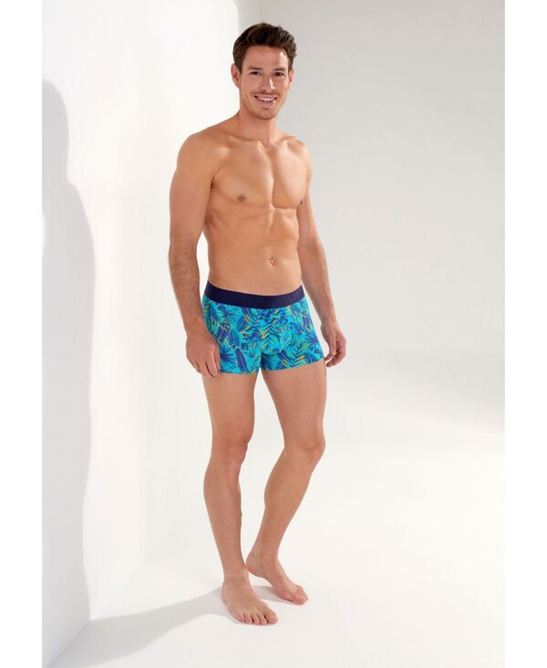 ホム メンズ アンダーウェア 靴下 HOMen's Valley Boxer Briefs Turquoise/Aqua ターコイズ｜ReVida 店