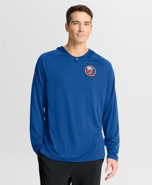 ファナティクス メンズ アウター パーカー・スウェット Fanatics Men's Royal New York Islanders Authentic Pro Rink Raglan Hoodie Royal｜ReVida 店