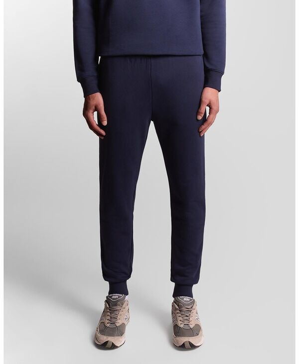 ライルアンドスコット メンズ ボトムス カジュアルパンツ スウェットパンツ Lyle & Scott Men'skinny Sweatpants Navy ネイビー｜ReVida 店