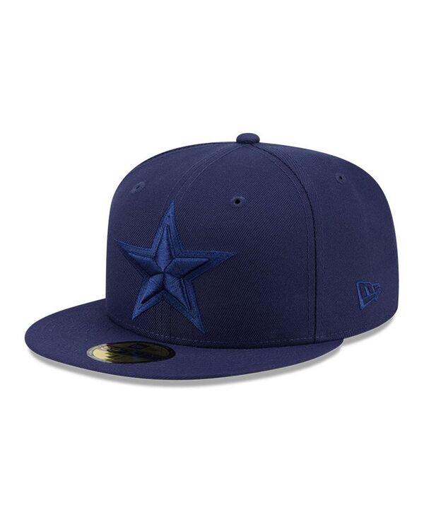 ニューエラ メンズ アクセサリー 帽子 New Era Men's Navy Dallas Cowboys Color Pack 59FIFTY Fitted Hat Navy ネイビー｜ReVida 店 14,024円