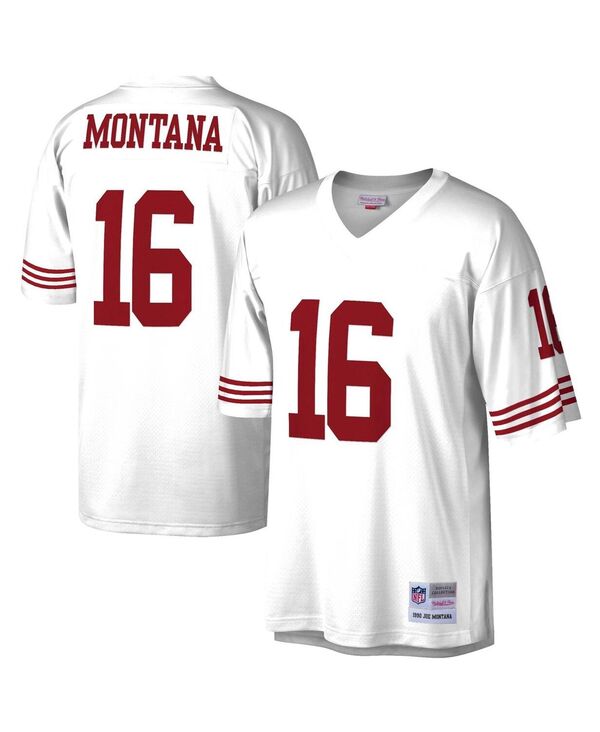 ミッチェル&ネス メンズ トップス シャツ ジャージー Mitchell & Ness Men\'s Joe Montana White San Francisco 49ers Legacy Replica Jersey White ホワイト|ReVida 店