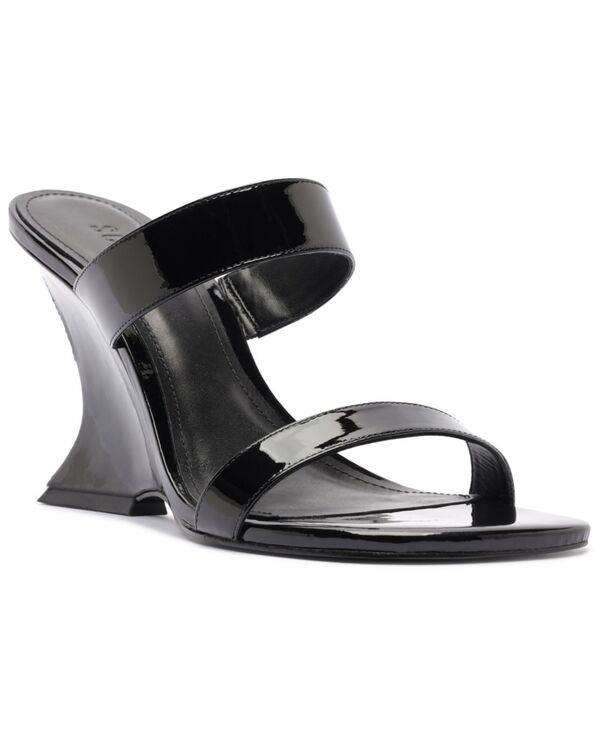 シュッツ レディース シューズ サンダル ヒール Schutz Women'siena Wedge Heel Sandals Black ブラック|ReVida 店