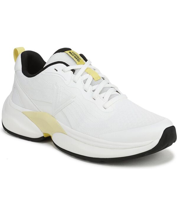 バイオニック レディース シューズ スニーカー Vionic Women's Walk Quest Walking Shoes White faux leather and knit ホワイト|ReVida 店