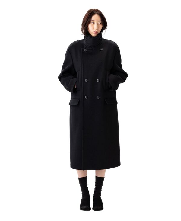 ゴビ カシミヤ メンズ アウター コート Gobi Cashmere Unisex Cashmere Trench Coat Black ブラック|ReVida 店