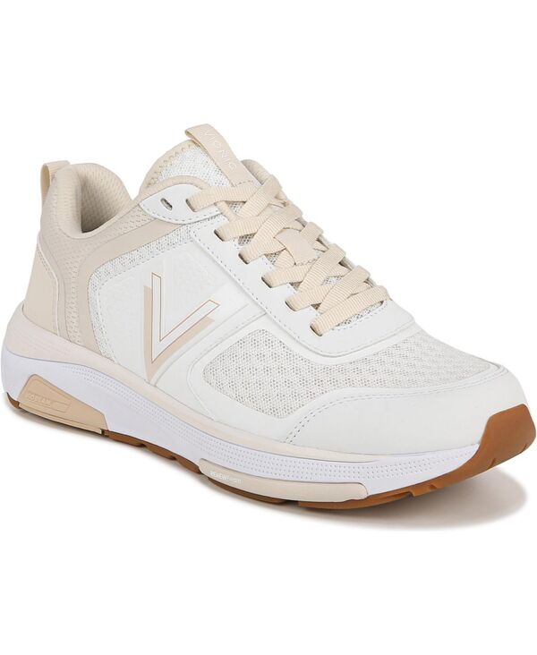 バイオニック レディース シューズ スニーカー Vionic Womens Wstrider 001 Walking Shoes White cream ホワイト｜ReVida 店