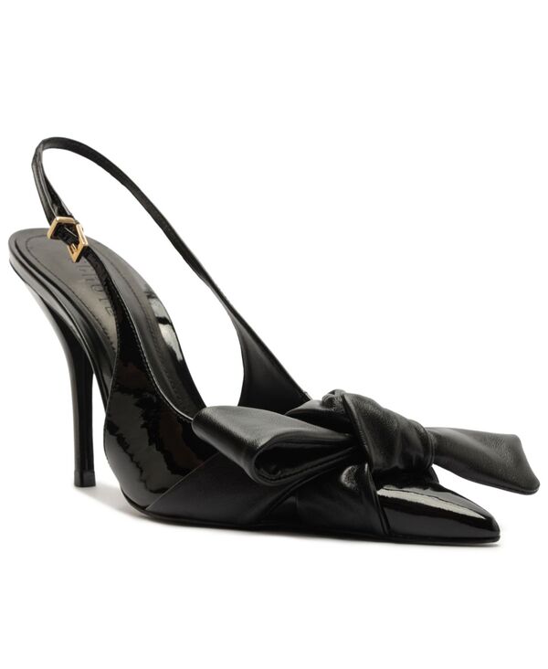 シュッツ レディース シューズ パンプス Schutz Women's Liora Bow Slingback Pumps Black ブラック｜ReVida 店