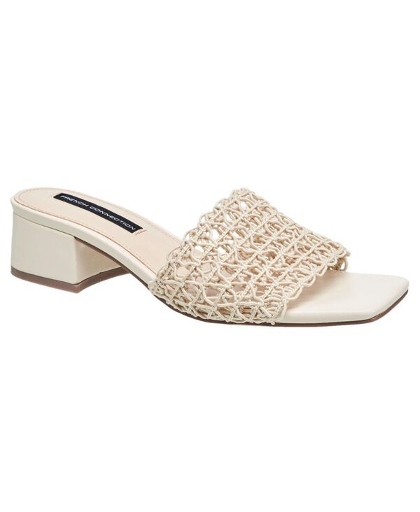 フレンチコネクション レディース シューズ サンダル French Connection Women's Waverly Woven Mule Cream クリーム｜ReVida 店 13,286円