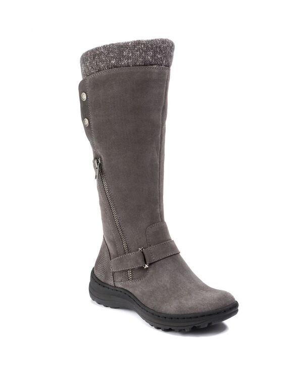 ベアトラップス レディース シューズ ブーツ・レインブーツ トール Baretraps Women's Adele Cold Weather Tall Boots Gunmetal ガンメタル｜ReVida 店