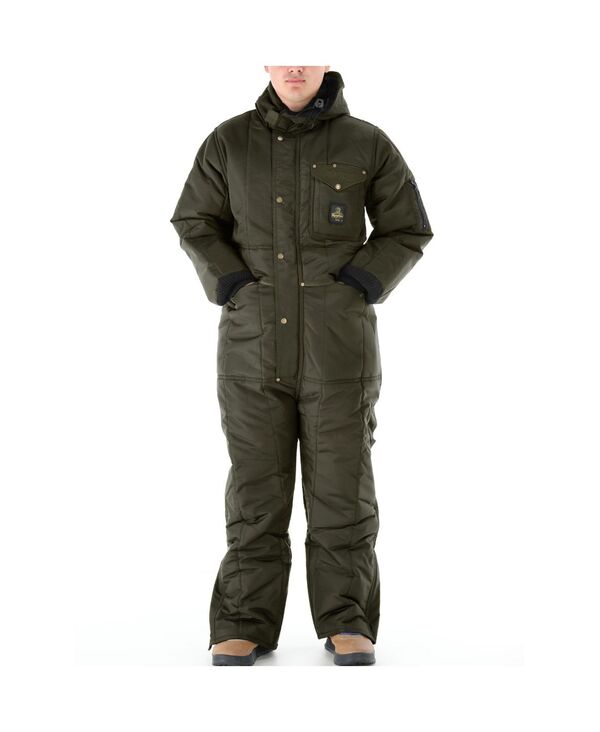 リフリジウェア メンズ アウター ジャケット・ブルゾン オーバーオール RefrigiWear Men's Iron-Tuff Coveralls withood Sage セージ|ReVida 店
